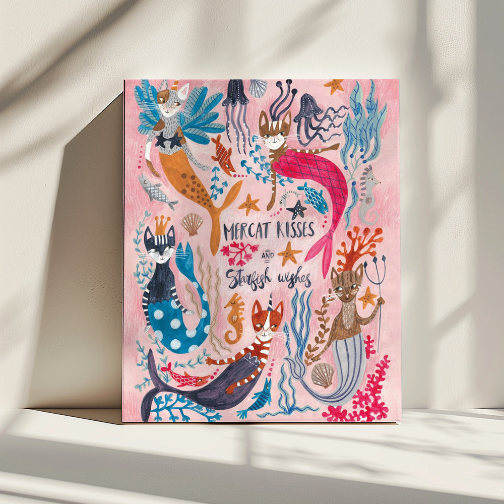 Mercats & Caticorns | Leinwand