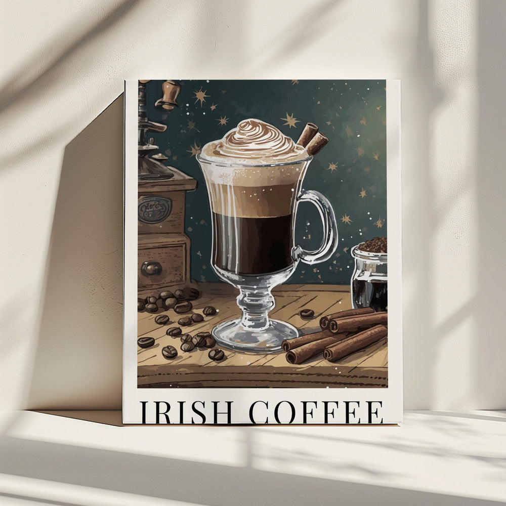 Irischer Kaffee | Leinwand