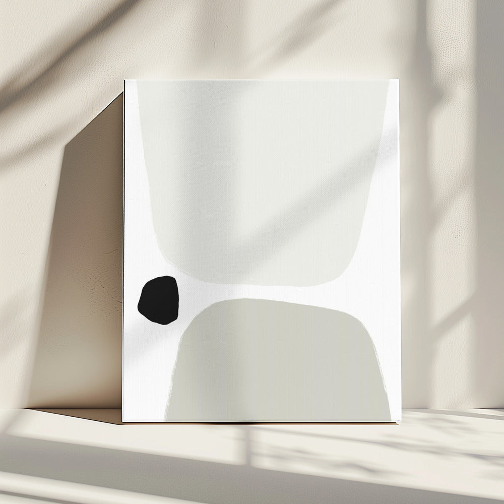 Minimalistische Harmonie | Leinwand