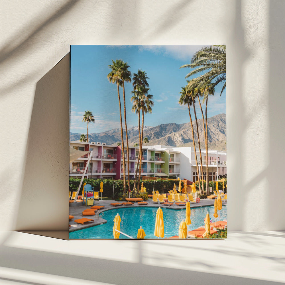 Palm Springs Saguaro | Leinwand