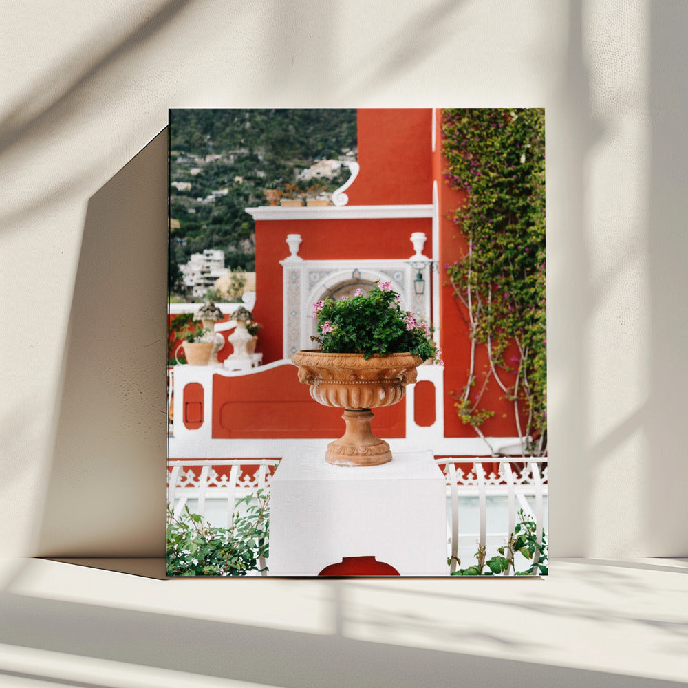 Regnerisches Positano IV | Leinwand