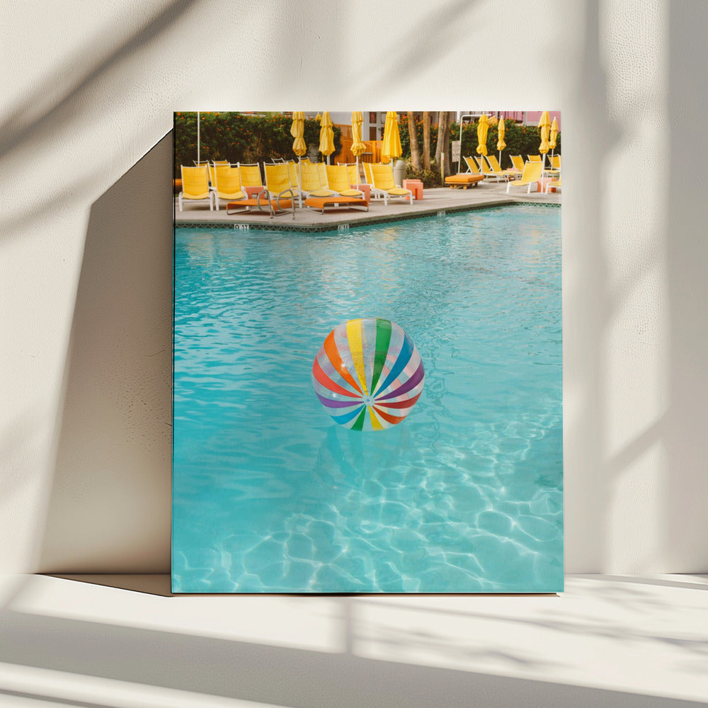 Palm Springs Pooltag | Leinwand