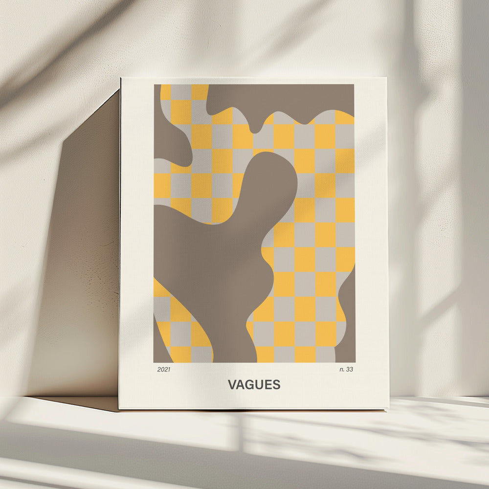 Vagues Nr. 33 Poster | Leinwand