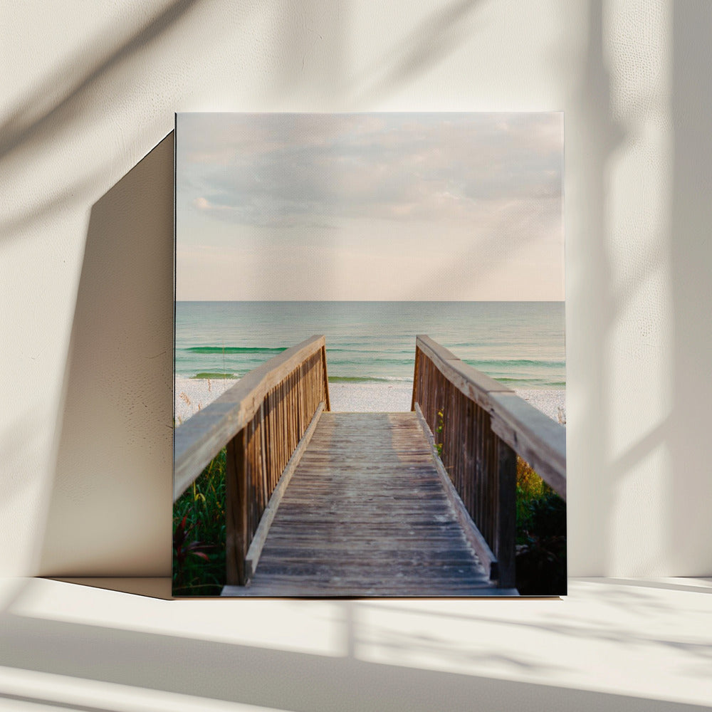 Pastell Ozean Sonnenuntergang VIII | Leinwand