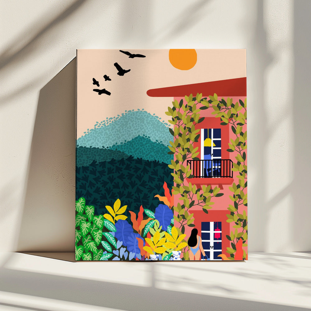 Sommerhaus | Leinwand