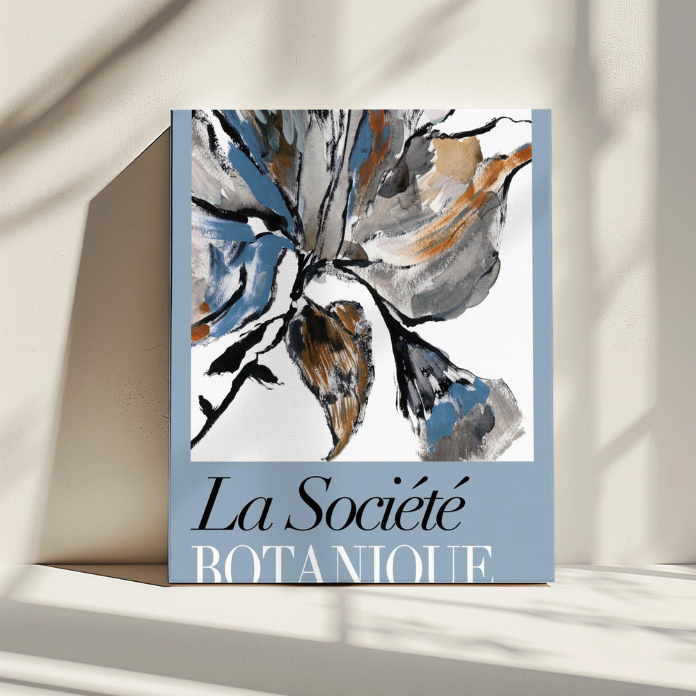 La Société Botanique Blueflower 2 | Leinwand
