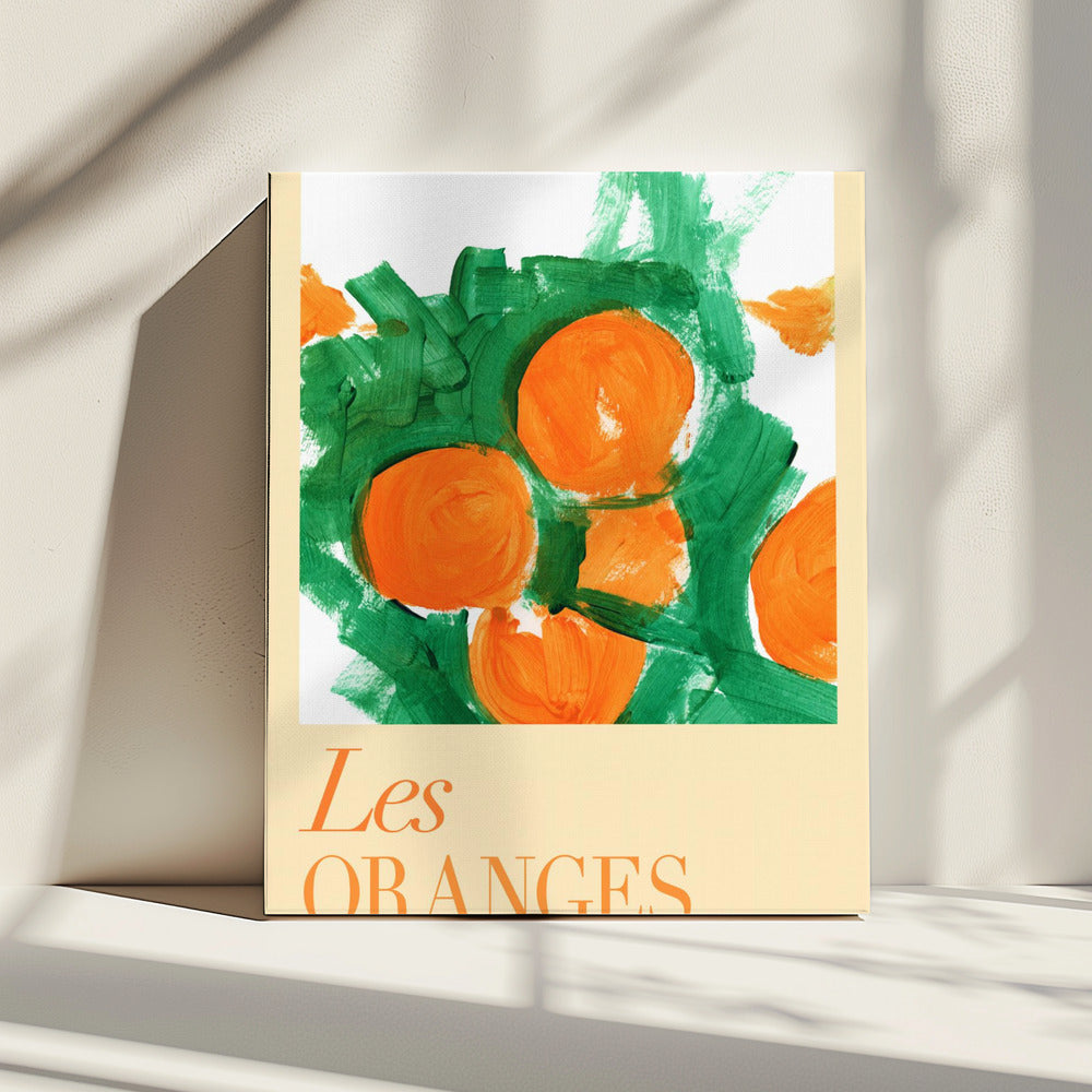 Les Oranges Une Étude 1 | Leinwand