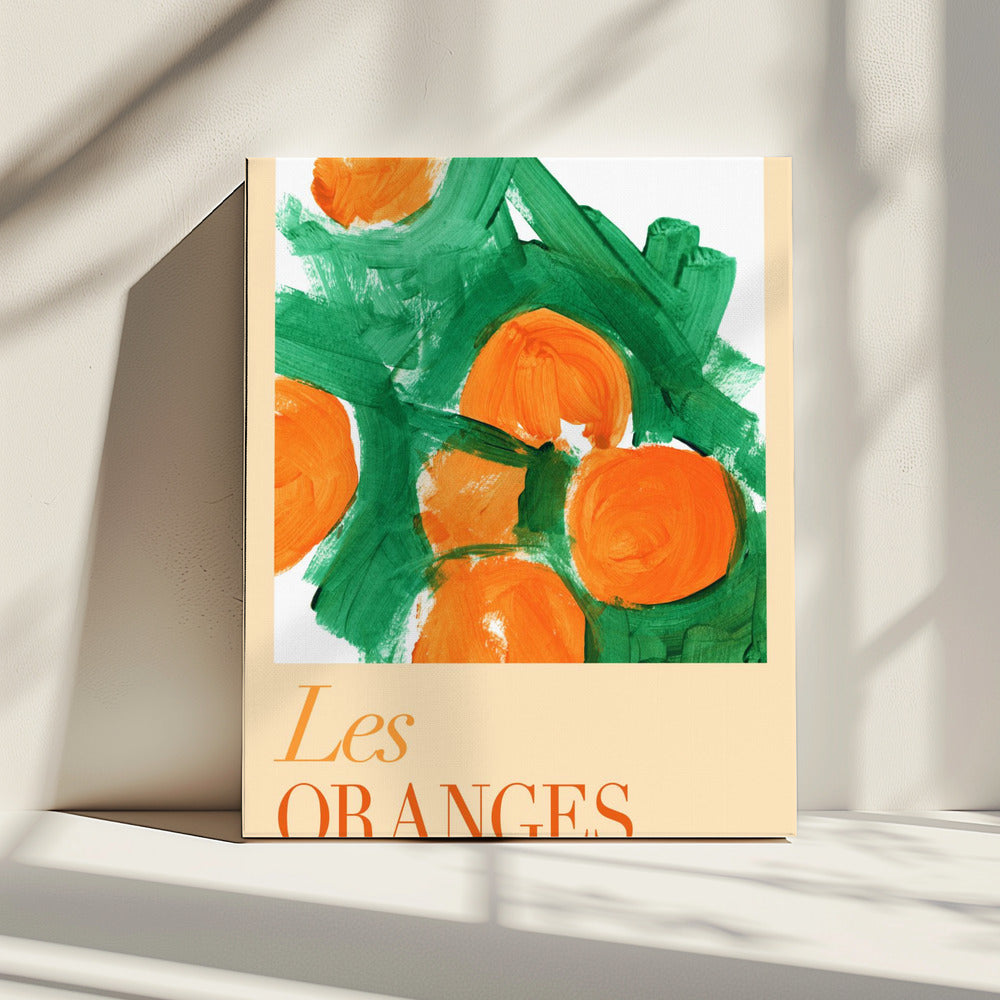 Les Oranges Une Étude 2 | Leinwand