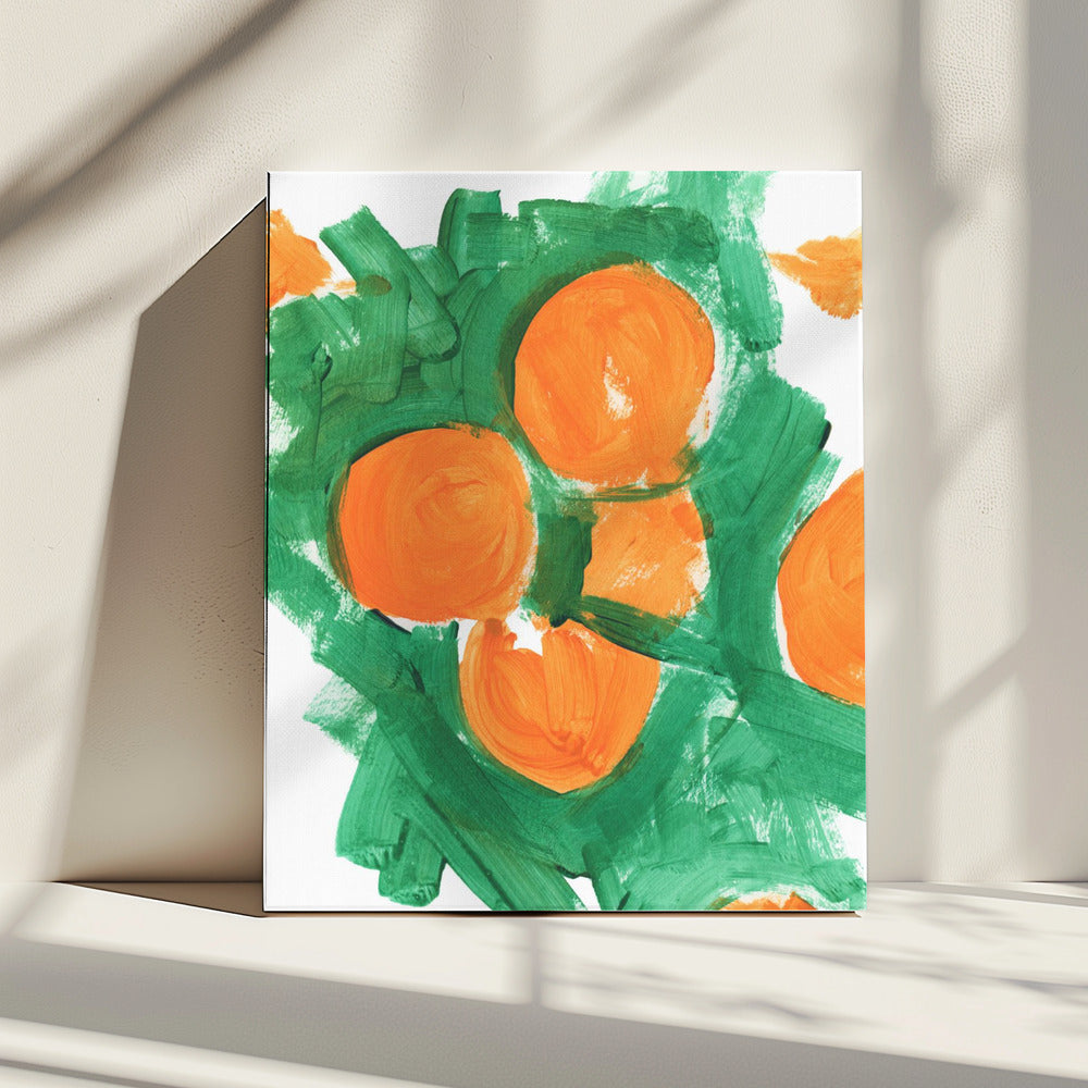 Orangen 2 | Leinwand