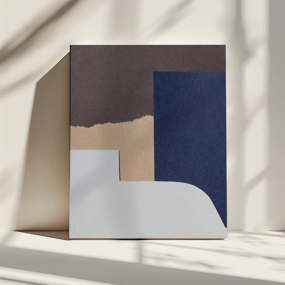 Zerrissenes Papier 11 | Leinwand