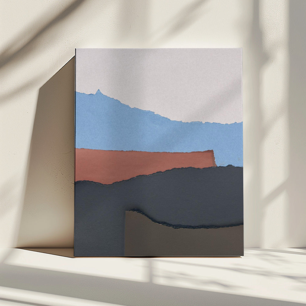 Zerrissenes Papier 8 | Leinwand