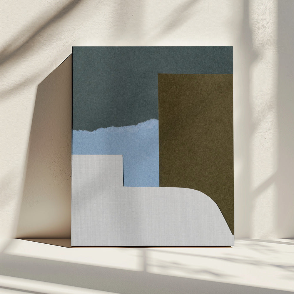 Zerrissenes Papier 12 | Leinwand
