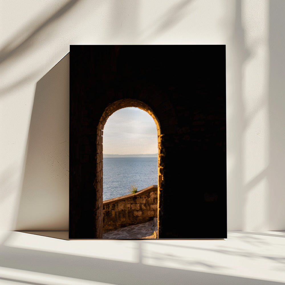 Durchblick | Amalfiküste Italien | Leinwand