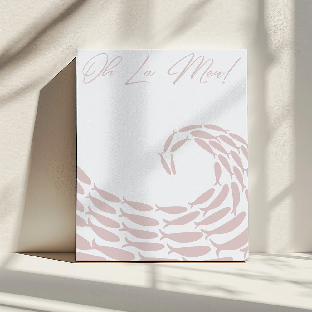 Welle der Wale | Leinwand