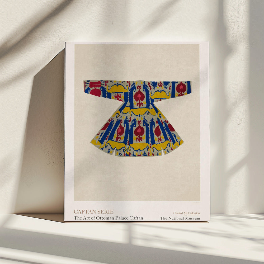 Verzierter osmanischer Kaftan | Leinwand