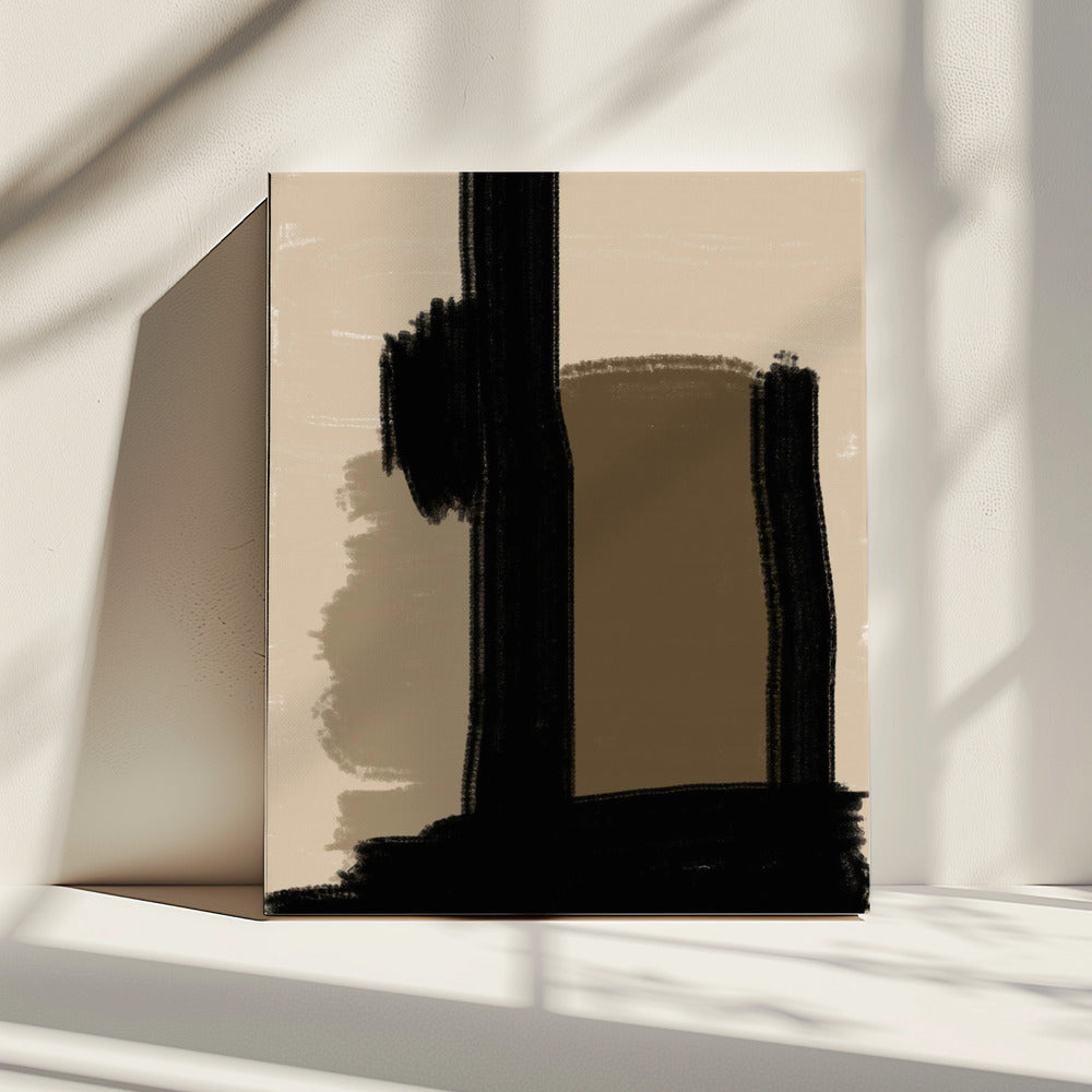 Schatten und Erde | Leinwand