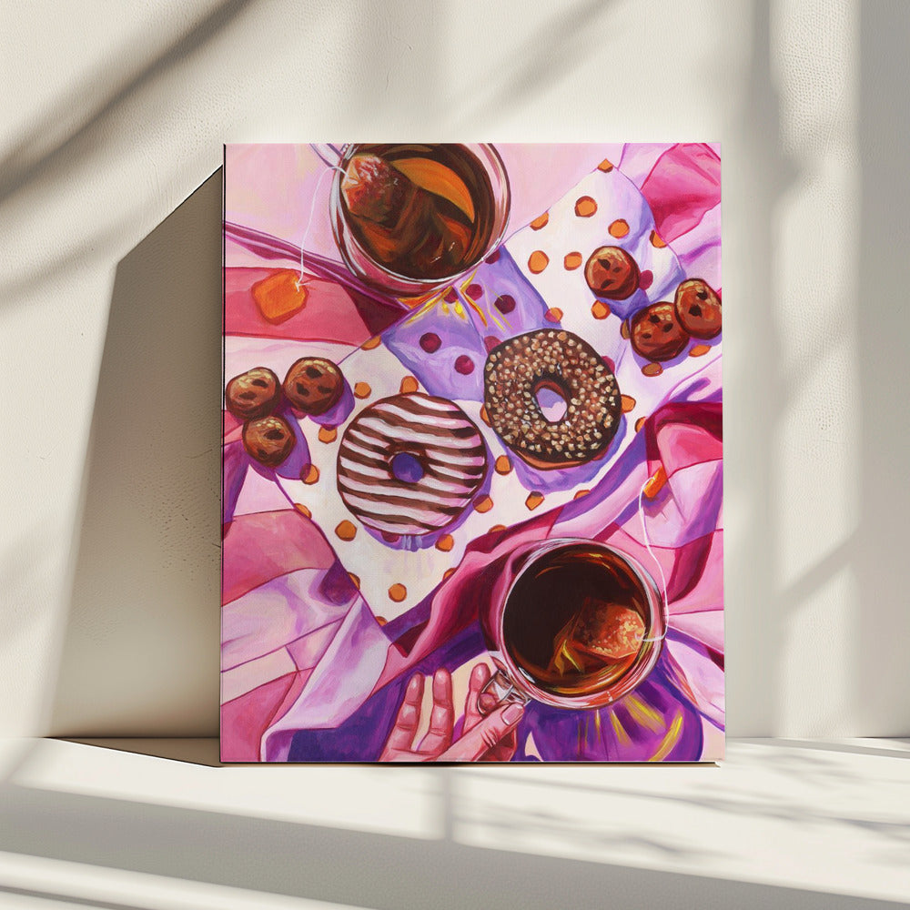 Eine Tasse Wärme | Leinwand