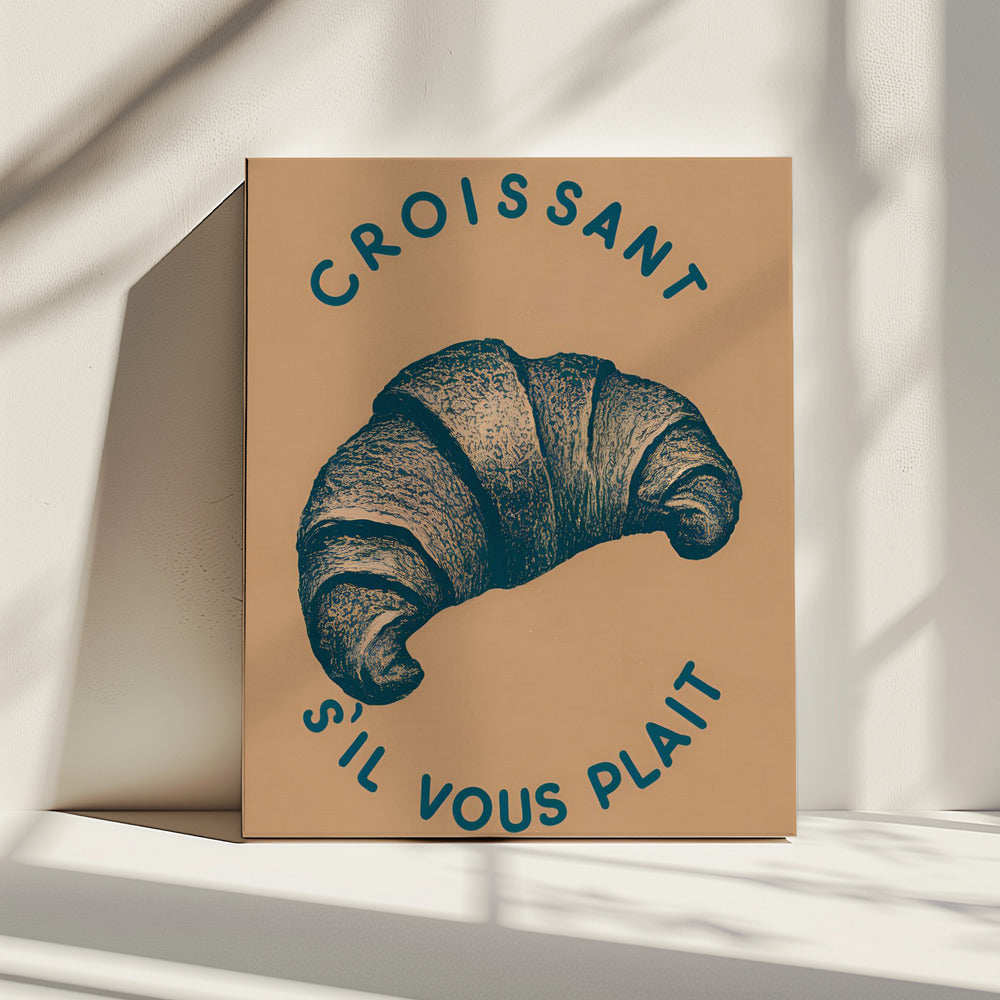Croissant | Leinwand