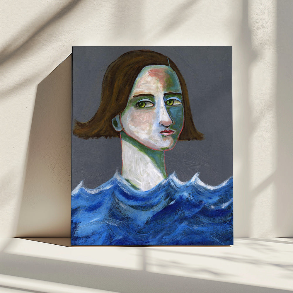Der Schwimmer | Leinwand