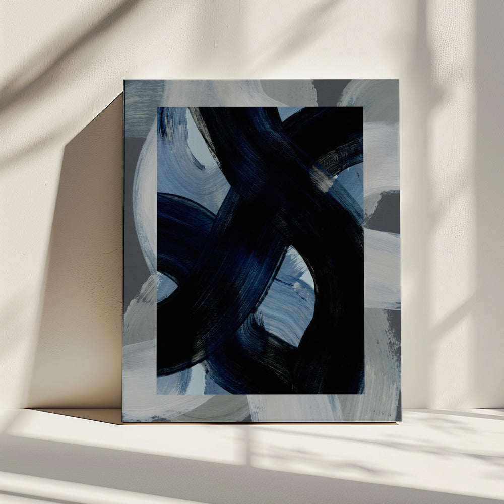 Abstrakte Pinselstriche 150x | Leinwand