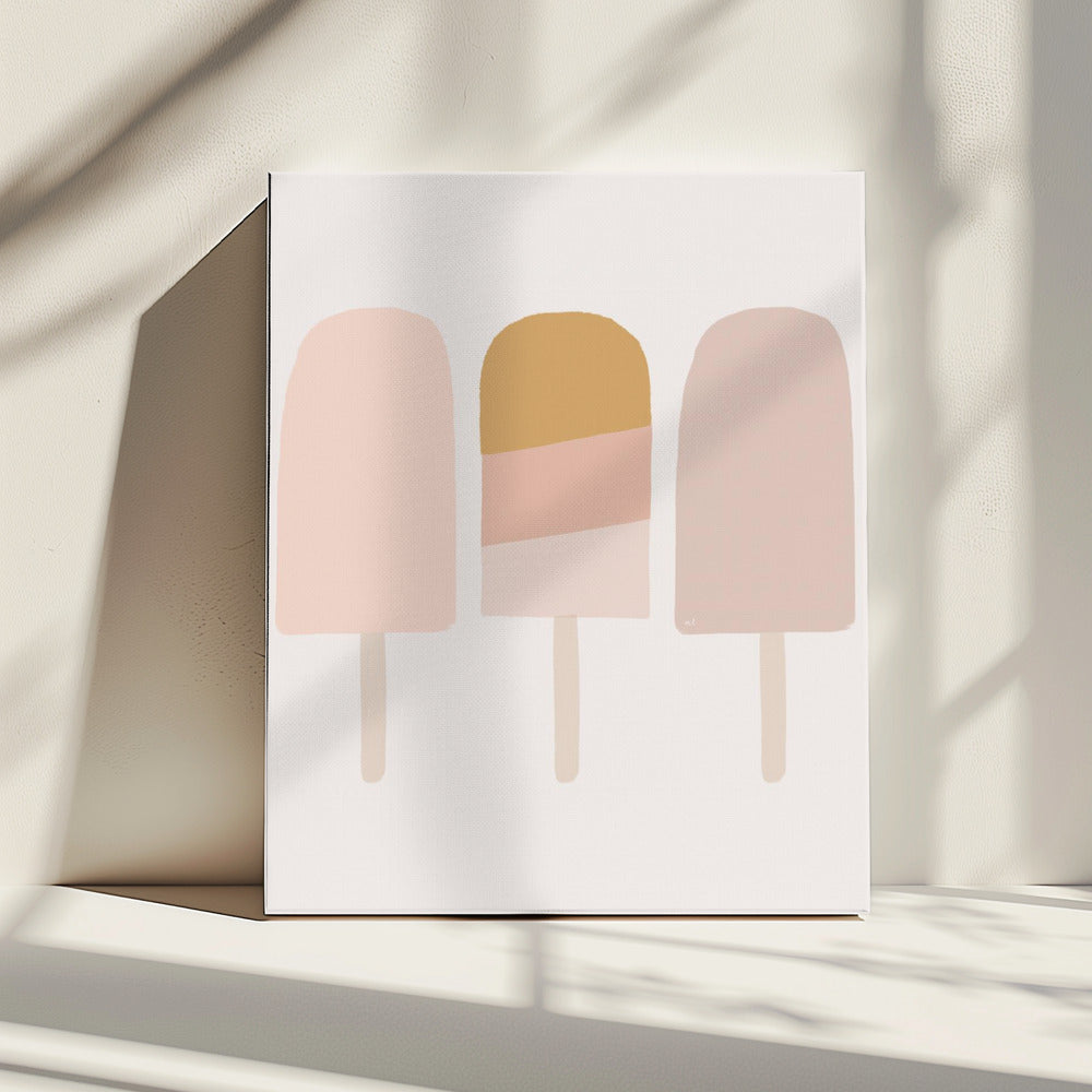 Sommer-Lolipop | Leinwand