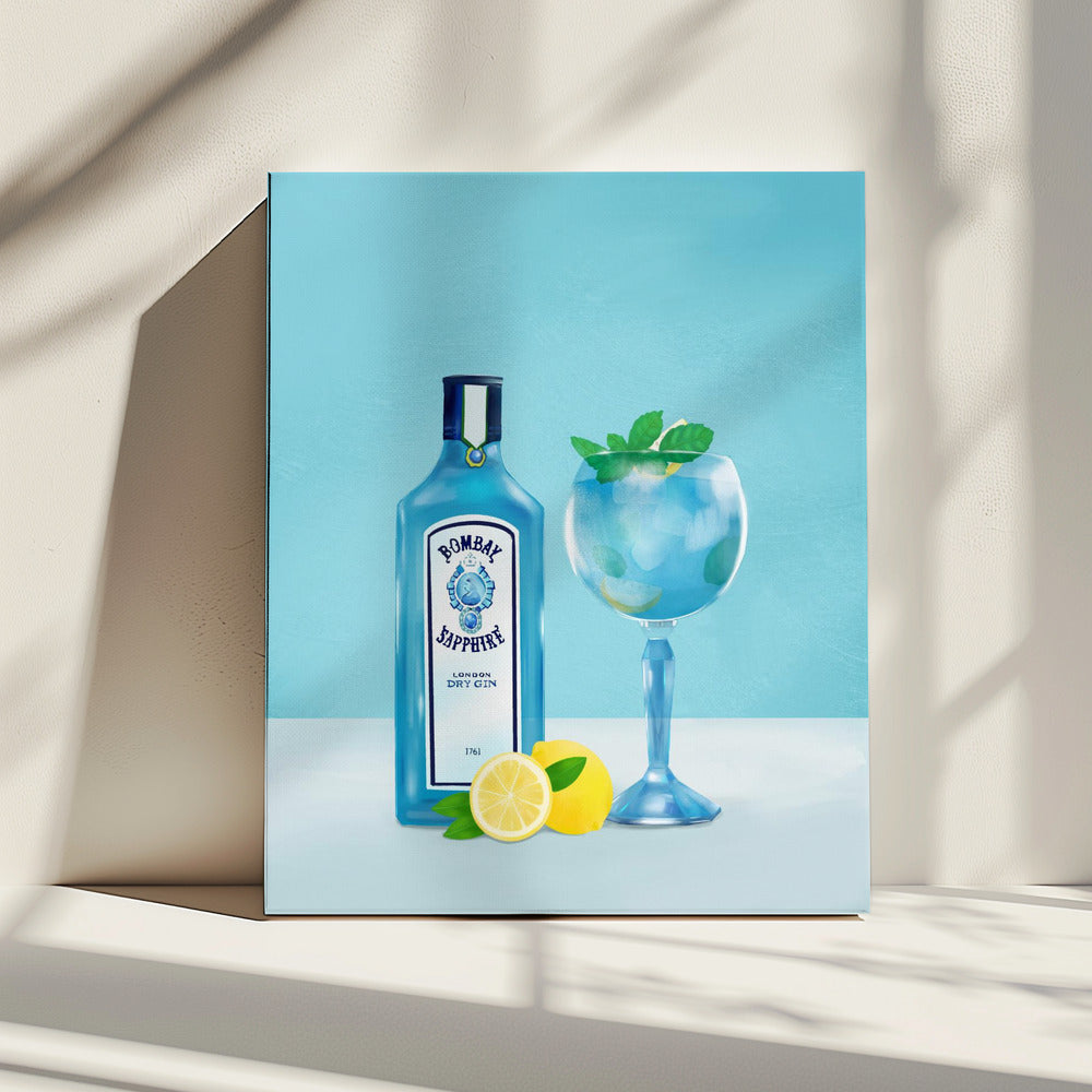 Gin Cocktail | Leinwand