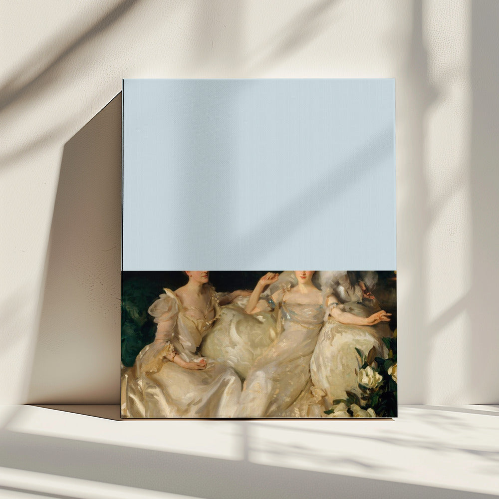 Ladiesblue Verhältnis 2x3 | Leinwand