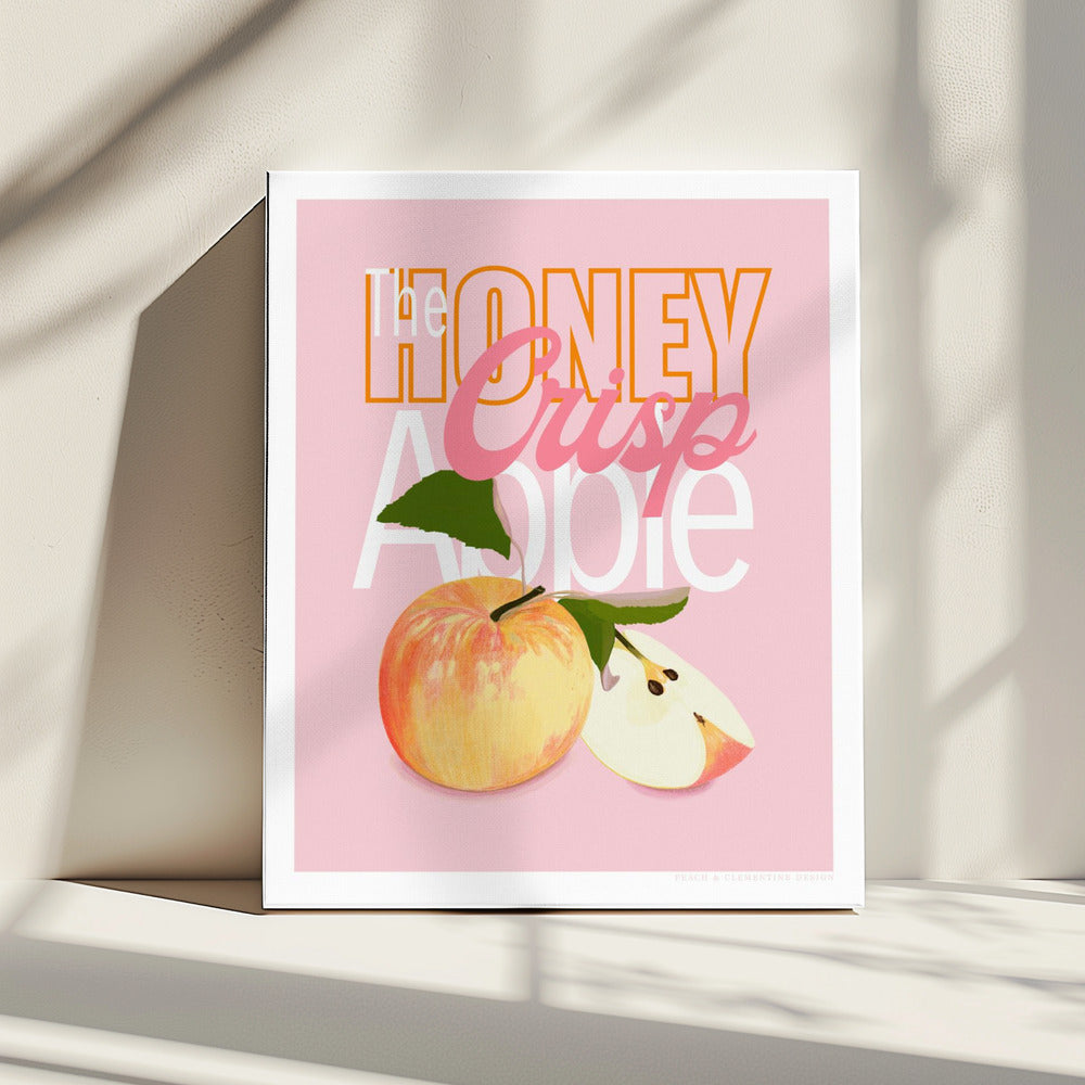 Pandchoneycrispapple Kopie | Leinwand