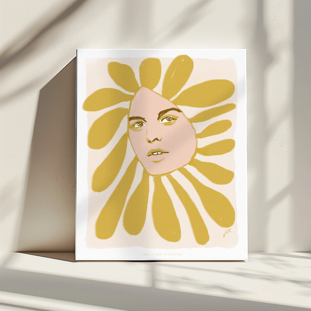 Jlr Flowerhead1 Kopie 2 | Leinwand