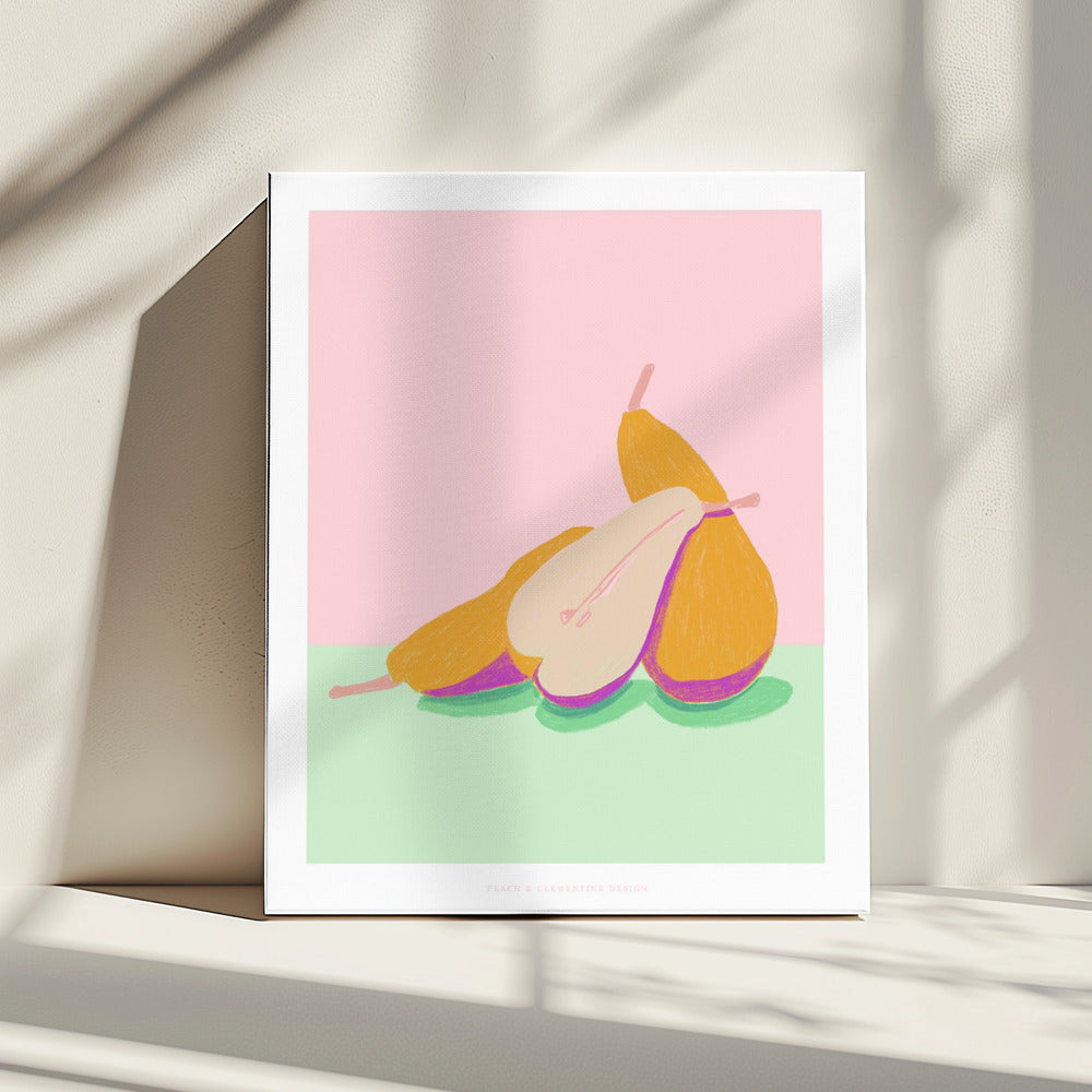 Pandc Pears Kopie | Leinwand