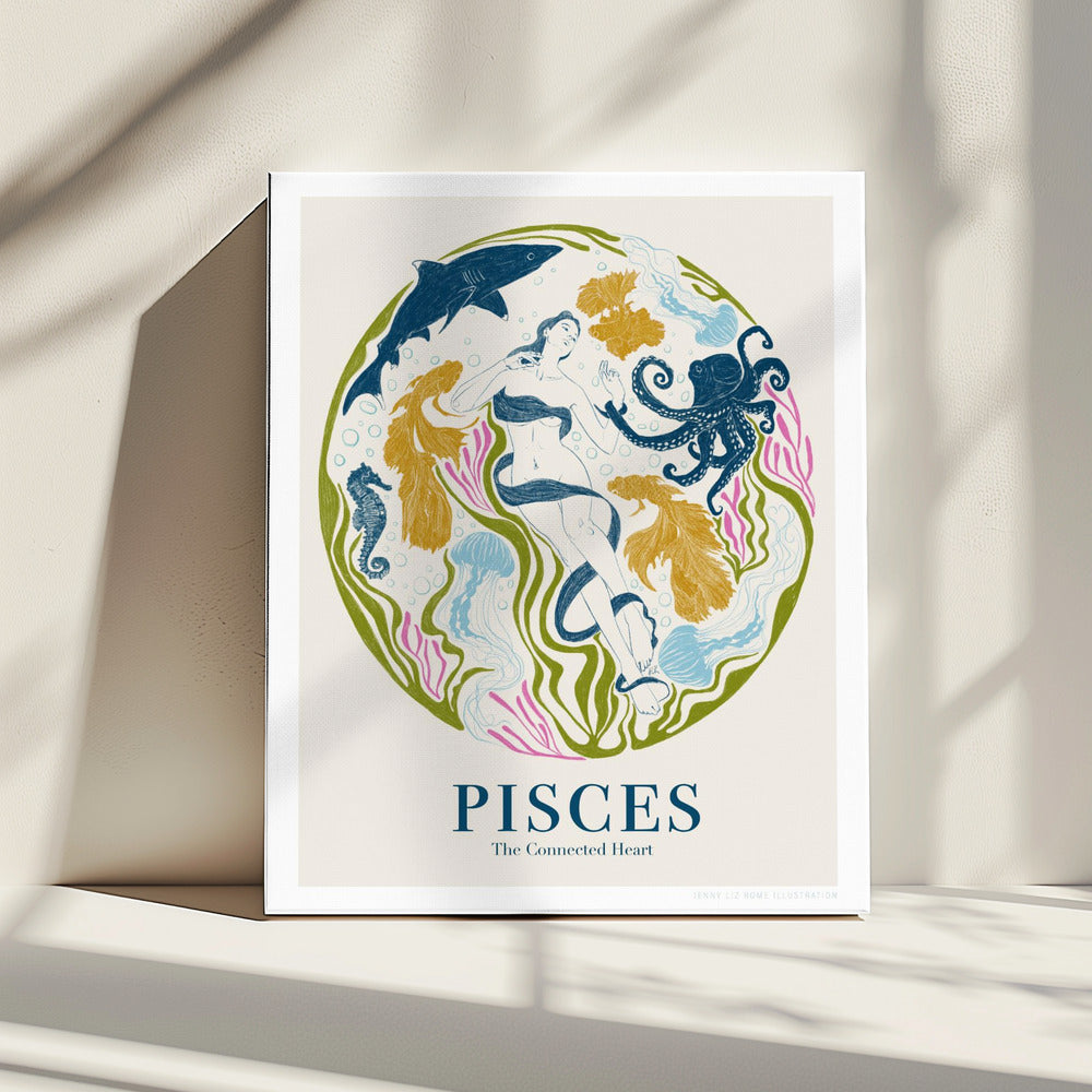 Jlr Pisces Kopie | Leinwand