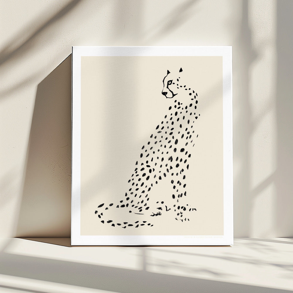 Pandc Leopard | Leinwand