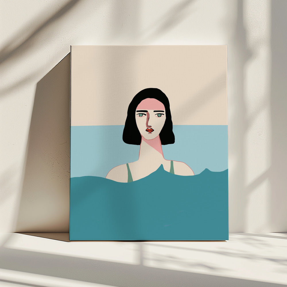 Ozeanschwimmer | Leinwand