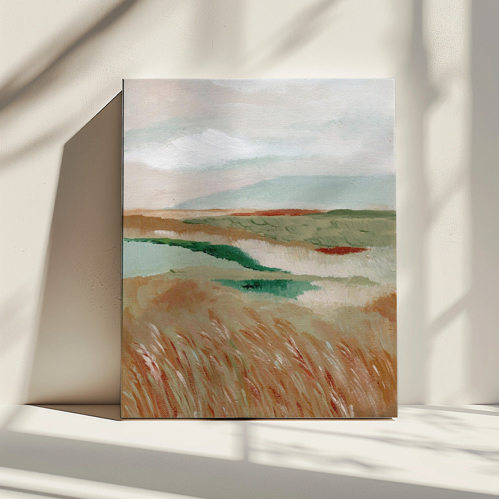Weizenwiese ll | Leinwand