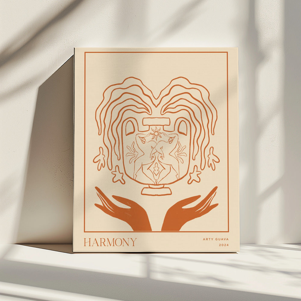 Vessel Collection: Harmony (LineArt) | Leinwand