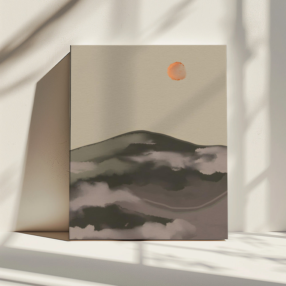Tage - Aquarell | Leinwand
