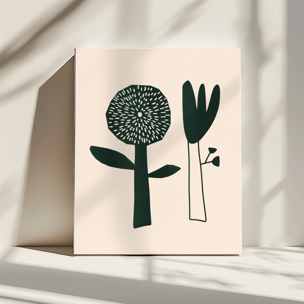 Riso Blumen | Leinwand