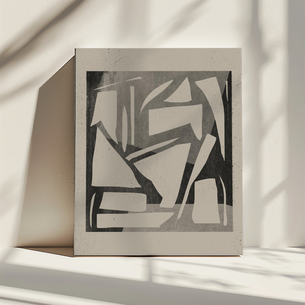 Geometrische Schatten | Leinwand