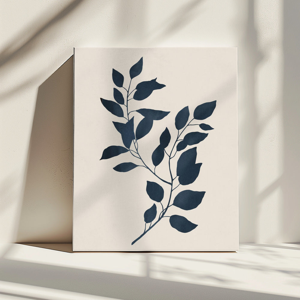 Botanische Silhouette 2 | Leinwand