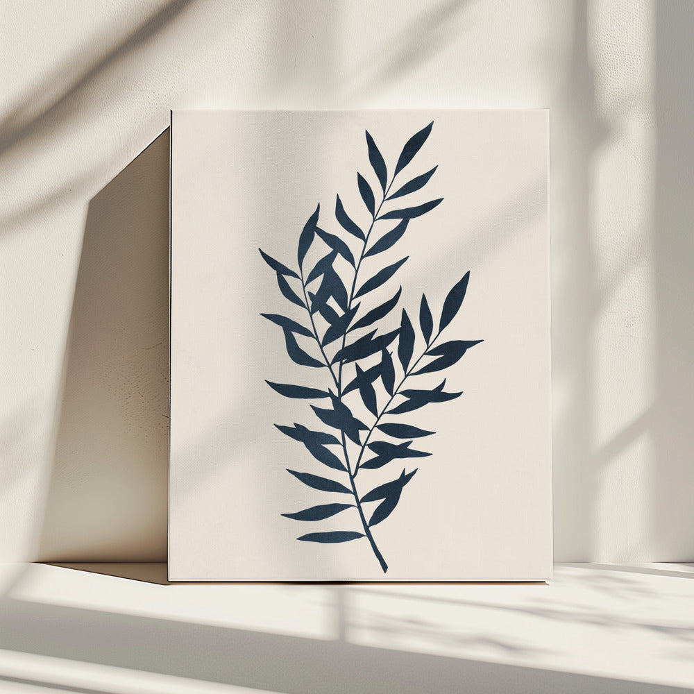 Botanische Silhouette 1 | Leinwand