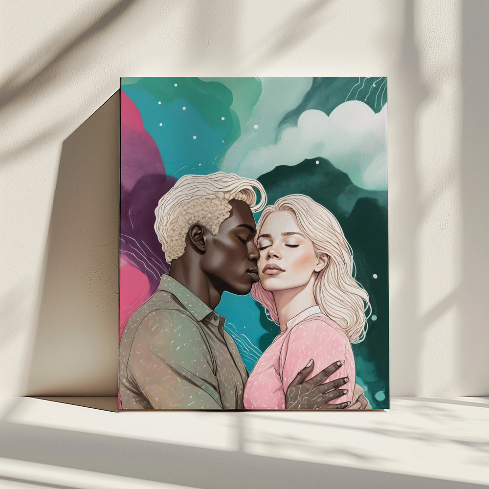 Kosmische Romantik | Leinwand