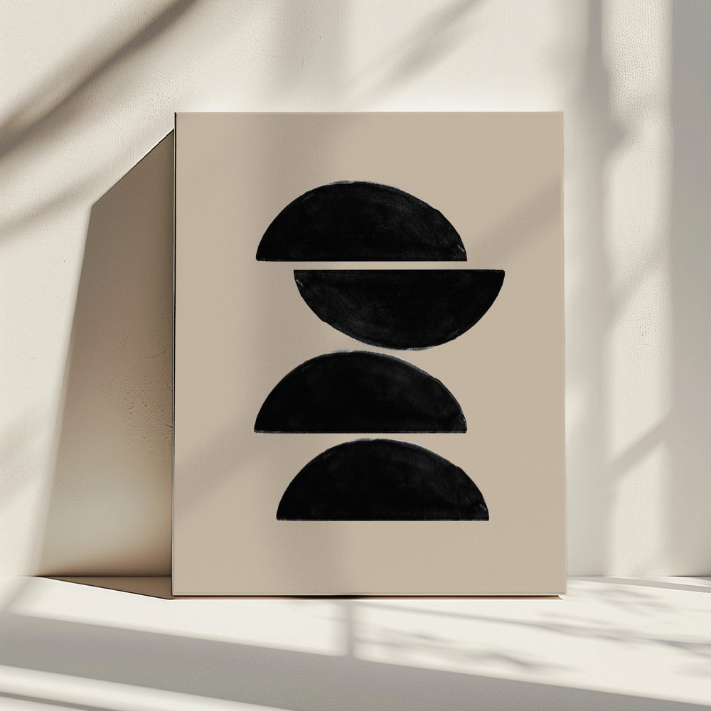 Stacked Halves | Canvas