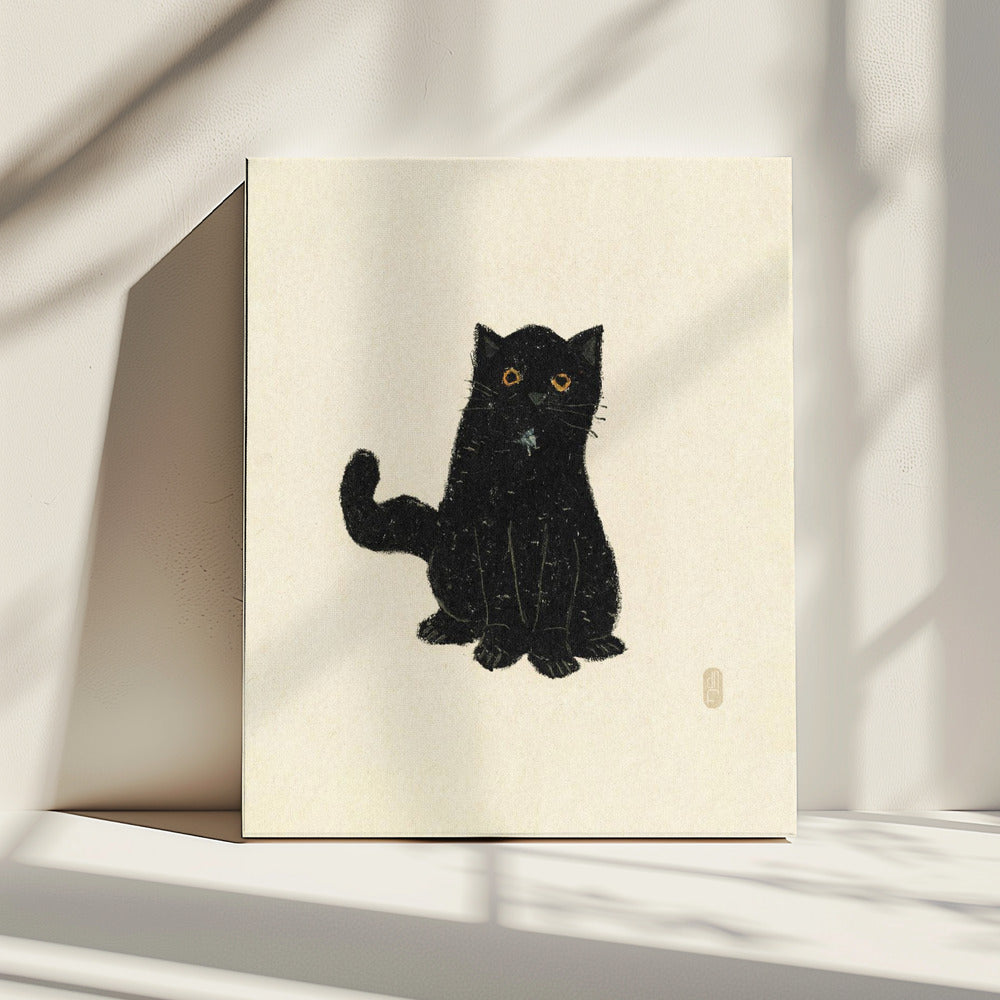 Humphrey die Katze | Leinwand