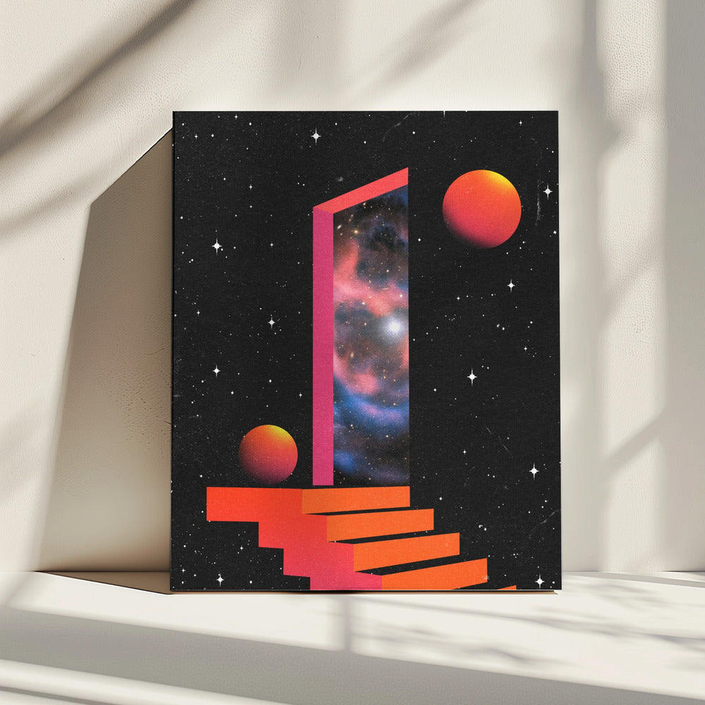 Weltraumportal | Leinwand