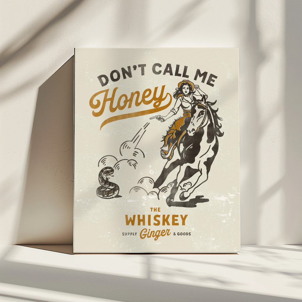 Dont Honey Print 2 | Canvas