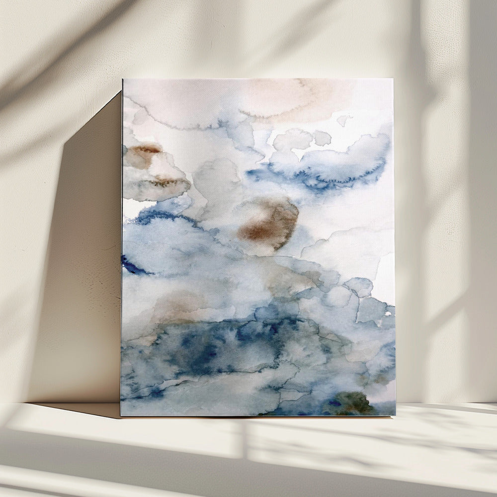Oben in den Wolken 4 | Leinwand