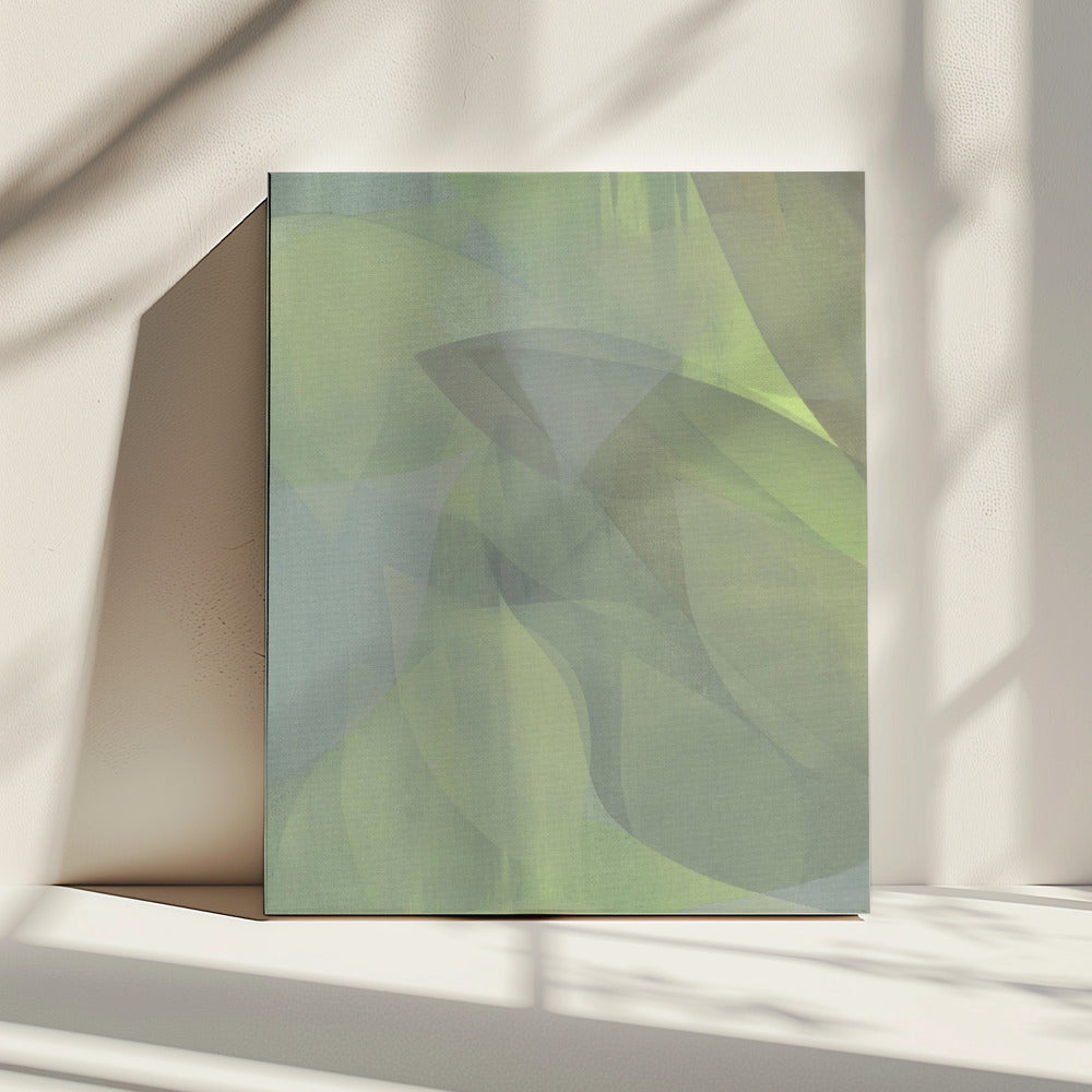 Soft Pastel Leaves 2 | Canvas