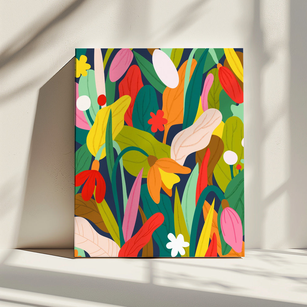 Botanische Symphonie | Leinwand