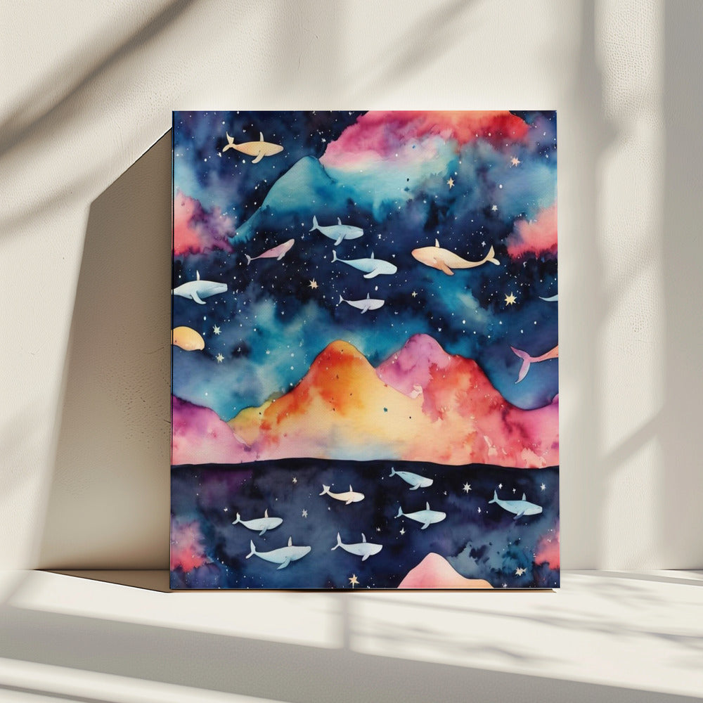 Sternenlandschaft | Leinwand