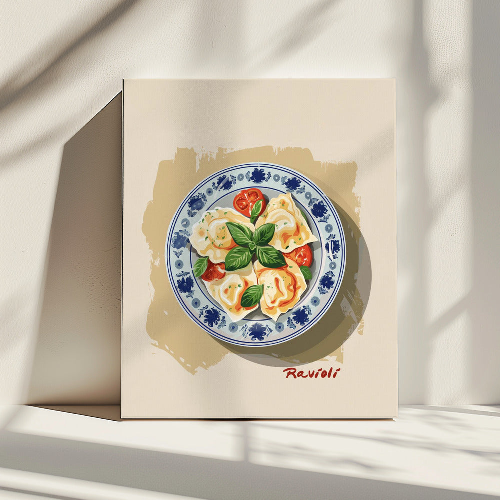 Ravioli Delight | Leinwand